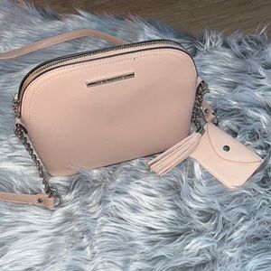 STEVE MADDEN Baby Pink Cross Body Purse